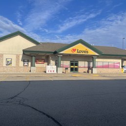 Outside of market and Denny's. Outside of market and Denny's.