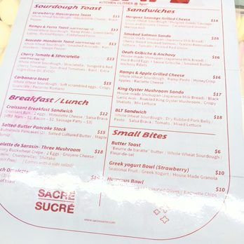 SACRÉ SUCRÉ - Menu - Macarons Near Me - Baltimore, Maryland