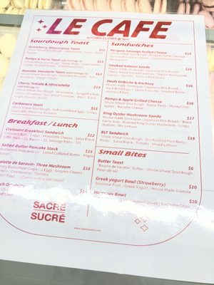 Menu photo 3 SACRÉ SUCRÉ Baltimore, MD