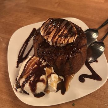 The Vault Restaurant - S'mores lava cake. Not much lava. Menu describes it as chocolate but the only chocolate is the syrup. Not too good. - Cocktail Bars Near Me - Bakersfield, California The Vault Restaurant - S'mores lava cake. Not much lava. Menu describes it as chocolate but the only chocolate is the syrup. Not too good. - Cocktail Bars Near Me - Bakersfield, California