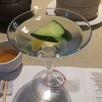 Lucky Mi Noodle House - Sale tini w cucumber from the back - Noodles Near Me - Immokalee, Florida