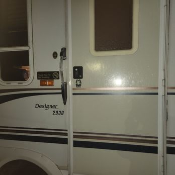 Thunder Locksmith - The crazy door and lock that I was on the wrong side of before Mr. Dahan worked his magic on the lock. - Keys & Locksmiths Near Me