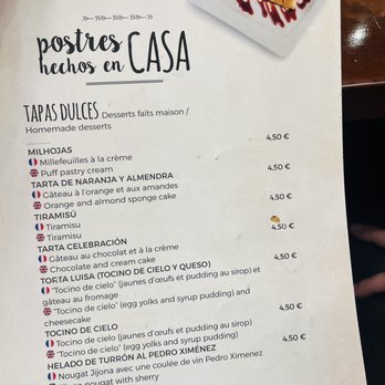 La Bodega de Alfalfa - Menu - Tapas Bars Near Me - Seville, SE