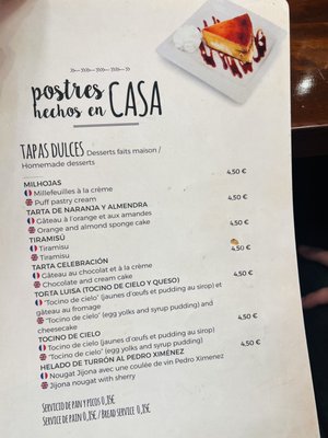 Menu photo 1 La Bodega de Alfalfa Seville, SE