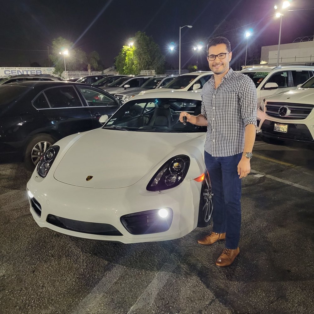 Karplus Warehouse - Driving off the lot with my Porsche! This car was in great condition! - Used Car Dealers Near Me - Pacoima, California