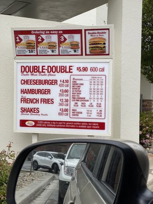 Menu photo 4 In-N-Out Burger Clovis, CA