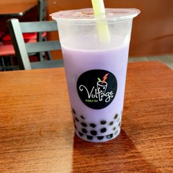Voltage Bubble Tea - Taro Milk Tea with boba!