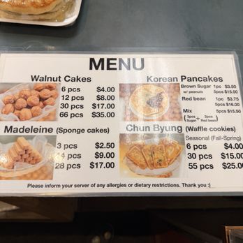 Hodo Kwaja - Menu - Bakeries Near Me - Toronto, Ontario Hodo Kwaja - Menu - Bakeries Near Me - Toronto, Ontario