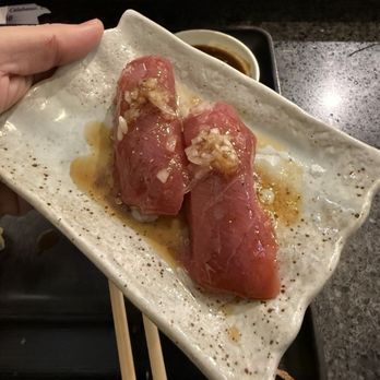 Shibuya - Bluefin with three sauces - Sushi Bars Near Me - Calabasas, California