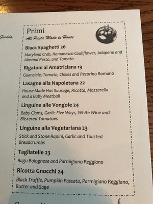 Menu photo 4 Gola Osteria Ithaca, NY