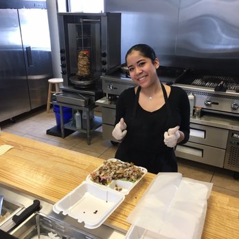 Five Boroughs Restaurant - Cheery employee - Mediterranean Near Me - Norfolk, Virginia