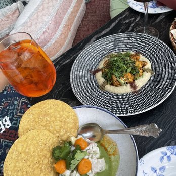 Beatnik On The River - Ceviche and cauliflower hummus - Cocktail Bars Near Me - Chicago, Illinois Beatnik On The River - Ceviche and cauliflower hummus - Cocktail Bars Near Me - Chicago, Illinois