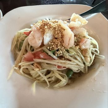 Mango Thai Cuisine & Bar - Green papaya salad - Thai Near Me - SeaTac, Washington Mango Thai Cuisine & Bar - Green papaya salad - Thai Near Me - SeaTac, Washington