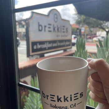 Brekkies - Coffee mug - Breakfast & Brunch Near Me - Solvang, California