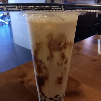 Meet Dumpling and Noodle - Dirty Brown Sugar Boba Milk Tea - Chinese Near Me - Friendswood, Texas