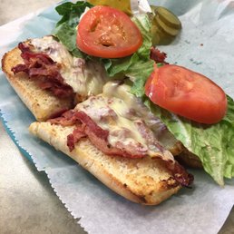 Pastrami sandwich. Not very impressive. For $6.99 Pastrami sandwich. Not very impressive. For $6.99