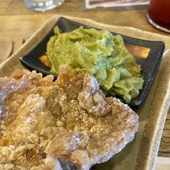 Susuru - Tori Senbei... fried chicken chips w guac. - Izakaya Near Me - Orlando, Florida Susuru - Tori Senbei... fried chicken chips w guac. - Izakaya Near Me - Orlando, Florida