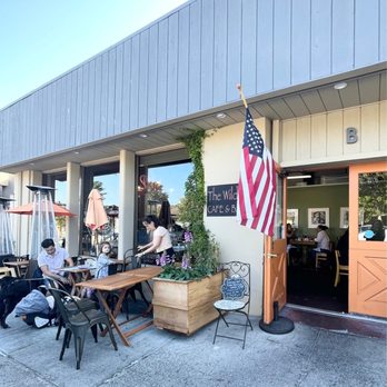 The Wild Plum Cafe - Outside seating (they have new tables!) - Bakeries Near Me - Monterey, California