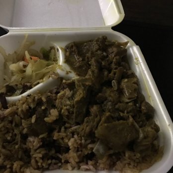 Reggae Kitchen - Cabbage, beans and rice, curry goat - Caribbean Near Me - Kansas City, Missouri