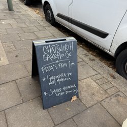 Chatsworth Bakehouse - Today's pizza menu