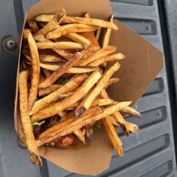 Spicy Chicken Sandwich with fries Spicy Chicken Sandwich with fries