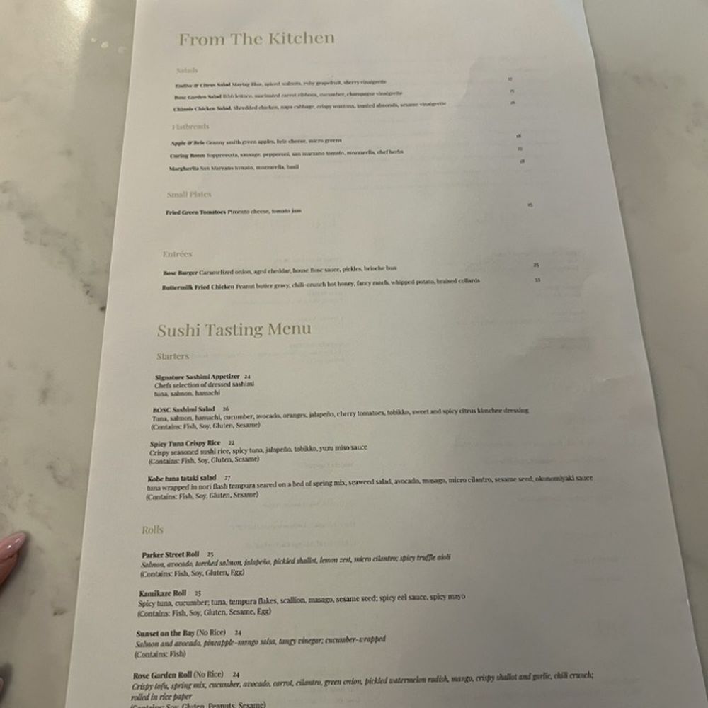 Bosc Modern Bar + Kitchen - Menu - New American Near Me - Tampa, Florida