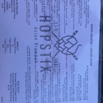 Hopstix - Menu - Breweries Near Me - Chamblee, Georgia