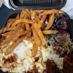 Chicken over rice Chicken over rice