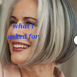 Jina Beauty Salon - The picture I showed for style and length