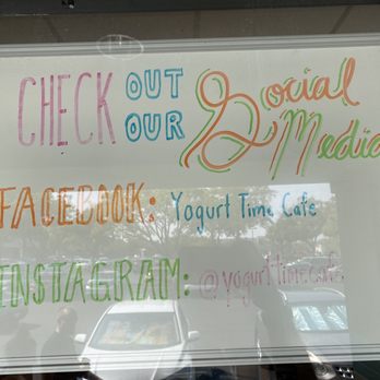 Yogurt Time Cafe - Social media - Ice Cream & Frozen Yogurt Near Me - Antelope, California Yogurt Time Cafe - Social media - Ice Cream & Frozen Yogurt Near Me - Antelope, California