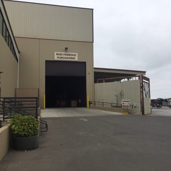 Alco Iron & Metal - Non-ferrous metals area. Unload at overhang parking area, which is outside to the right of this entrance. - Metal Fabricators Near Me - Vallejo, California
