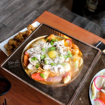 Tasty Pot - Kimchi and dumpling hot soup - Hot Pot Near Me - Vancouver, Washington