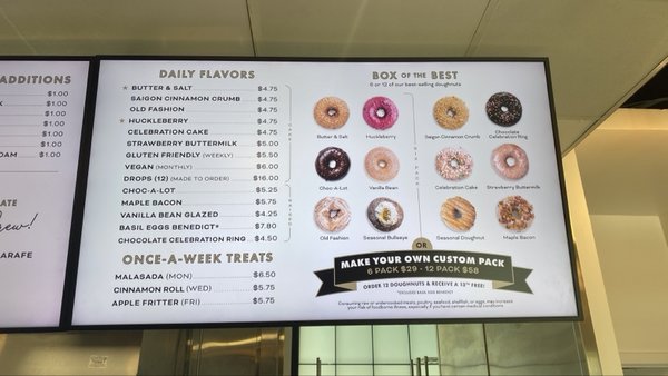 Menu photo 2 Sidecar Doughnuts & Coffee Pasadena, CA Menu photo 2 Sidecar Doughnuts & Coffee Pasadena, CA