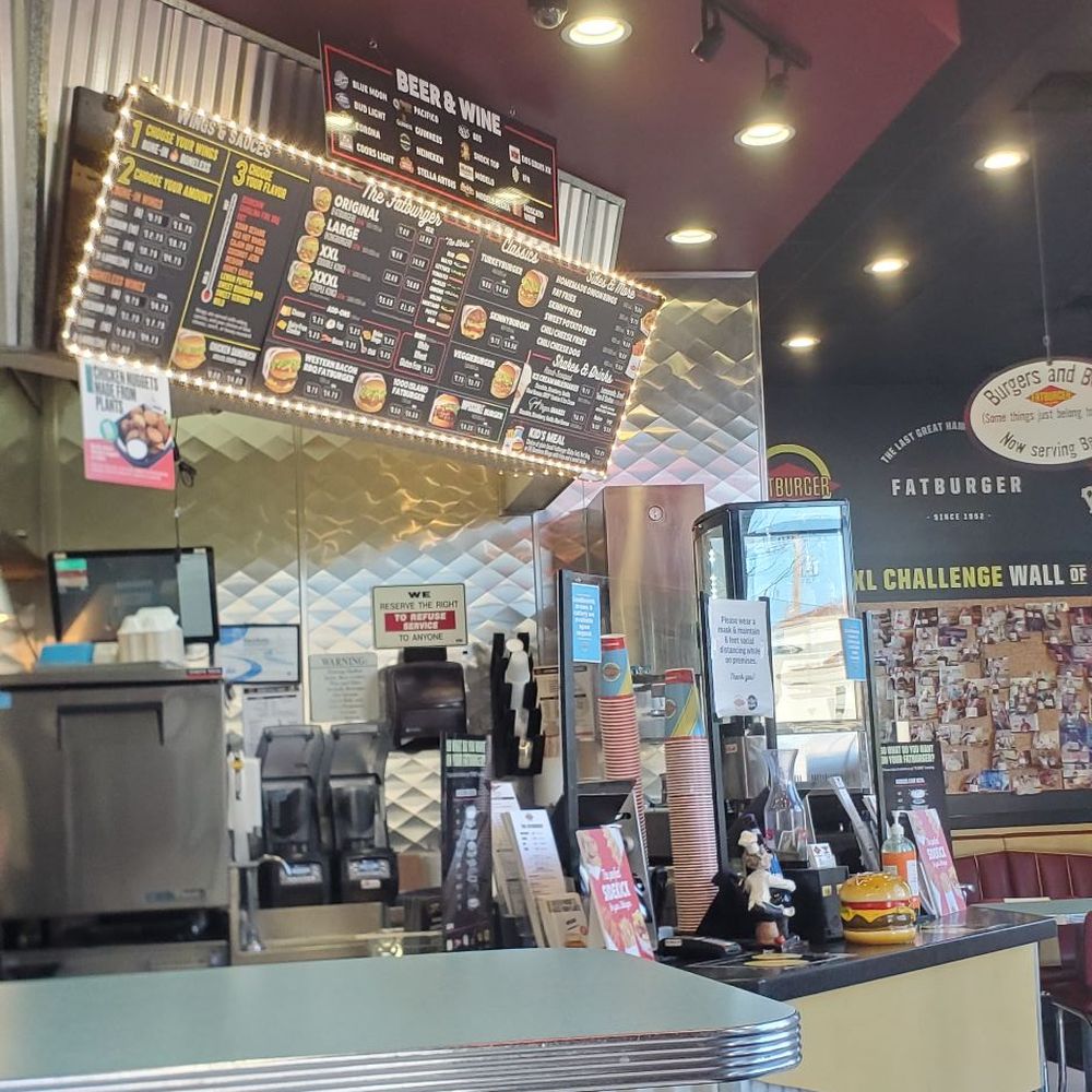 Fatburger & Buffalo's Express - Order counter - Burgers Near Me - Carson, California Fatburger & Buffalo's Express - Order counter - Burgers Near Me - Carson, California