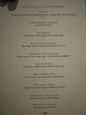 Menu photo 3 Gauthier Soho London, XGL