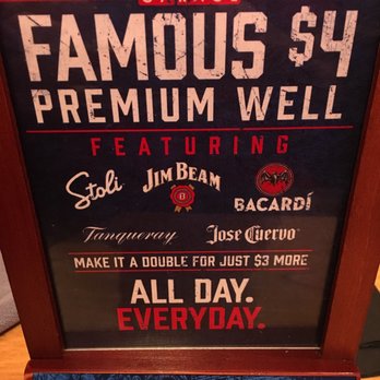Ford's Garage Wesley Chapel - Really? $4 premium wells!!! - Burgers Near Me - Lutz, Florida Ford's Garage Wesley Chapel - Really? $4 premium wells!!! - Burgers Near Me - Lutz, Florida