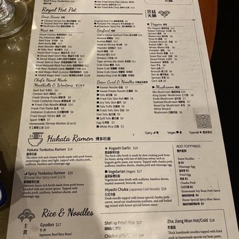 Da Tang Zhen Wei - Menu pg.2 - Chinese Near Me - Miami, Florida
