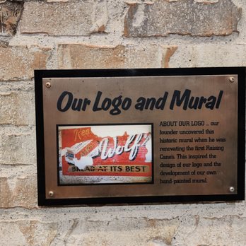 Raising Cane's Chicken Fingers - Logo and mural - Chicken Wings Near Me - Monrovia, California