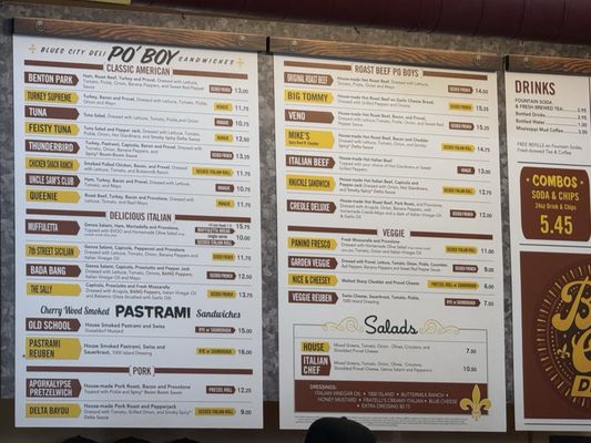 Menu photo 2 Blues City Deli St Louis, MO
