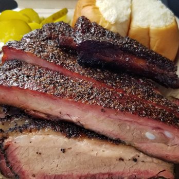 Sunset Texas Barbecue - 1/2 # pork ribs, 1/2 # brisket - Barbeque Near Me - Honolulu, Hawaii Sunset Texas Barbecue - 1/2 # pork ribs, 1/2 # brisket - Barbeque Near Me - Honolulu, Hawaii