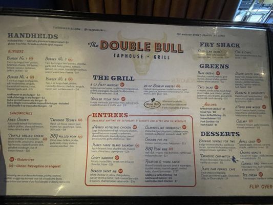 Menu photo 8 The Double Bull Taphouse Peabody, MA Menu photo 8 The Double Bull Taphouse Peabody, MA