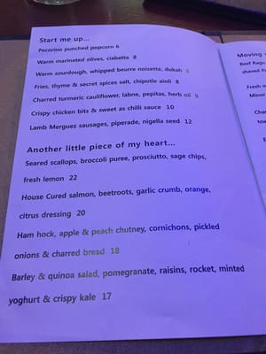 Menu photo 2 Ya Ya Bar and Eatery Samford, QLD