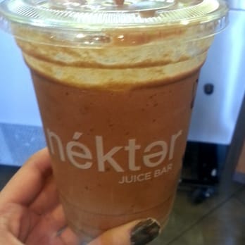 Nekter Juice Bar - Some choco smoothie...so good - Juice Bars & Smoothies Near Me - Brea, California Nekter Juice Bar - Some choco smoothie...so good - Juice Bars & Smoothies Near Me - Brea, California