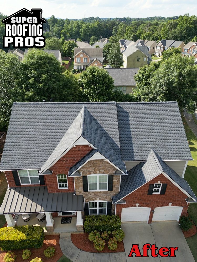 Slide of Super Roofing Pros