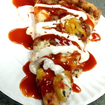 Super Great Pizza - Frank's red hot sauce and ranch on sausage banana pepper pizza - Pizza Near Me - Vancouver, British Columbia Super Great Pizza - Frank's red hot sauce and ranch on sausage banana pepper pizza - Pizza Near Me - Vancouver, British Columbia