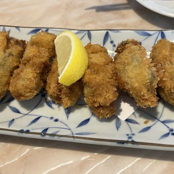 Ando Japanese Restaurant - Kaki Furai (fried oysters)  So good! - Japanese Near Me - Cincinnati, Ohio