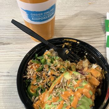 Ahipoki - 2 Scoop Poke Bowl - Seafood Near Me - San Fernando, California