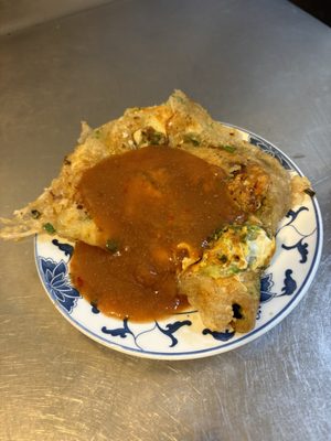 Yuen Huan Pien Oyster Egg Omelette by null