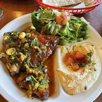 Chicken Maison - 1/4 Spicy Lemon Garlic chicken - Mediterranean Near Me - Santa Ana, California Chicken Maison - 1/4 Spicy Lemon Garlic chicken - Mediterranean Near Me - Santa Ana, California