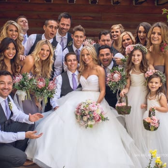 Lake Oak Meadows - Our bridal party having fun after our first look! - Venues & Event Spaces Near Me - Temecula, California